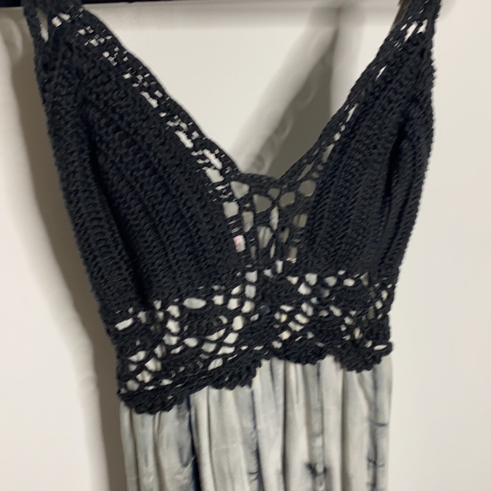 Boho tie dye dress